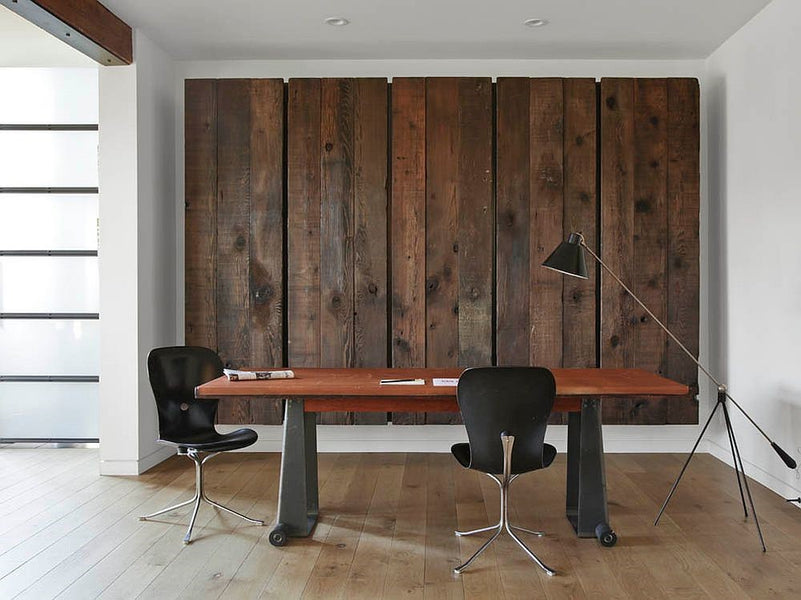 Bring Reclaimed Wood into Your Office Space