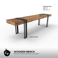 Wooden Bench