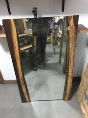 Live Edge Walnut Mirror