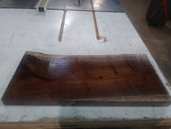 Walnut natural live edge rustic rough slab lumber wood for Shelf