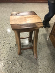 Walnut Maple live edge Stools