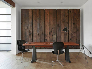 Transform Your Office with the Charm of Reclaimed Wood