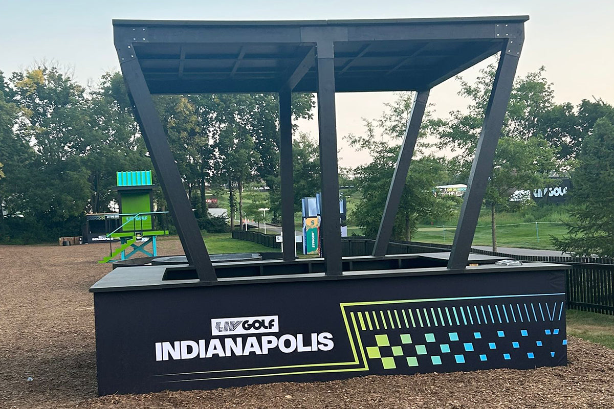 Event Fabrication on Tour: The LIV Golf Indianapolis Custom Bar Project