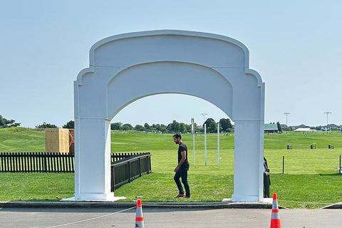 LIV Golf Chicago 2025: How We Built and Set Up That Giant Entrance Arch