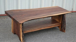 live edge lumber table