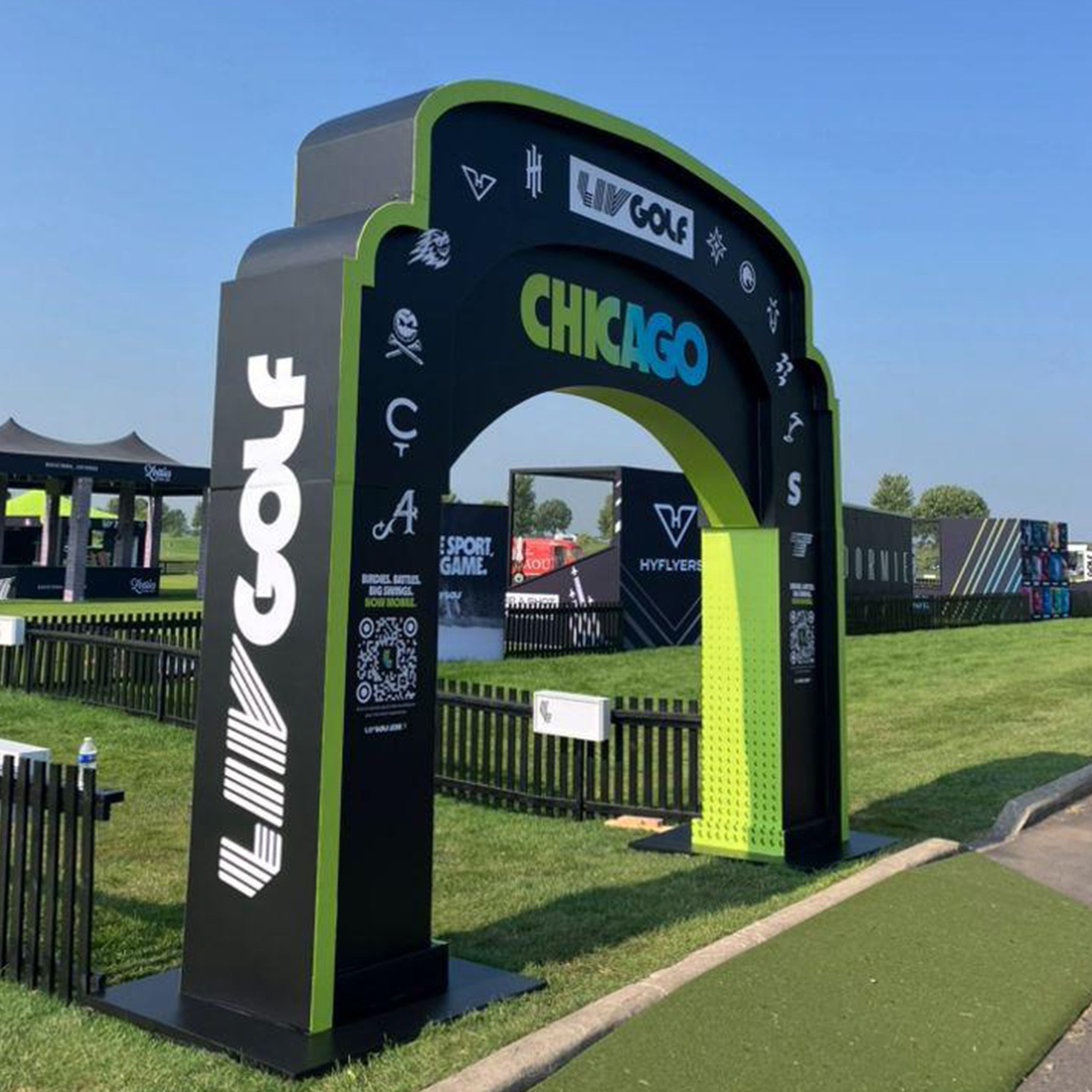 Event Arch Box Portable Event Entrance Arch for Festivals & Tradeshows