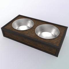 Reclaimed Wood Food Bowl