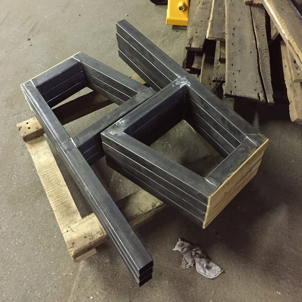 Bench Base Industrial Style Bench Base