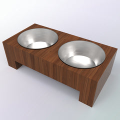 Reclaimed Wood Food Bowl