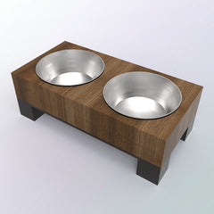 Reclaimed Wood Food Bowl