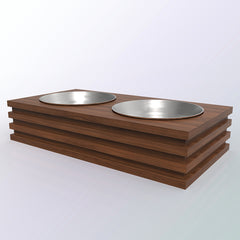 Walnut Wood Food Bowl