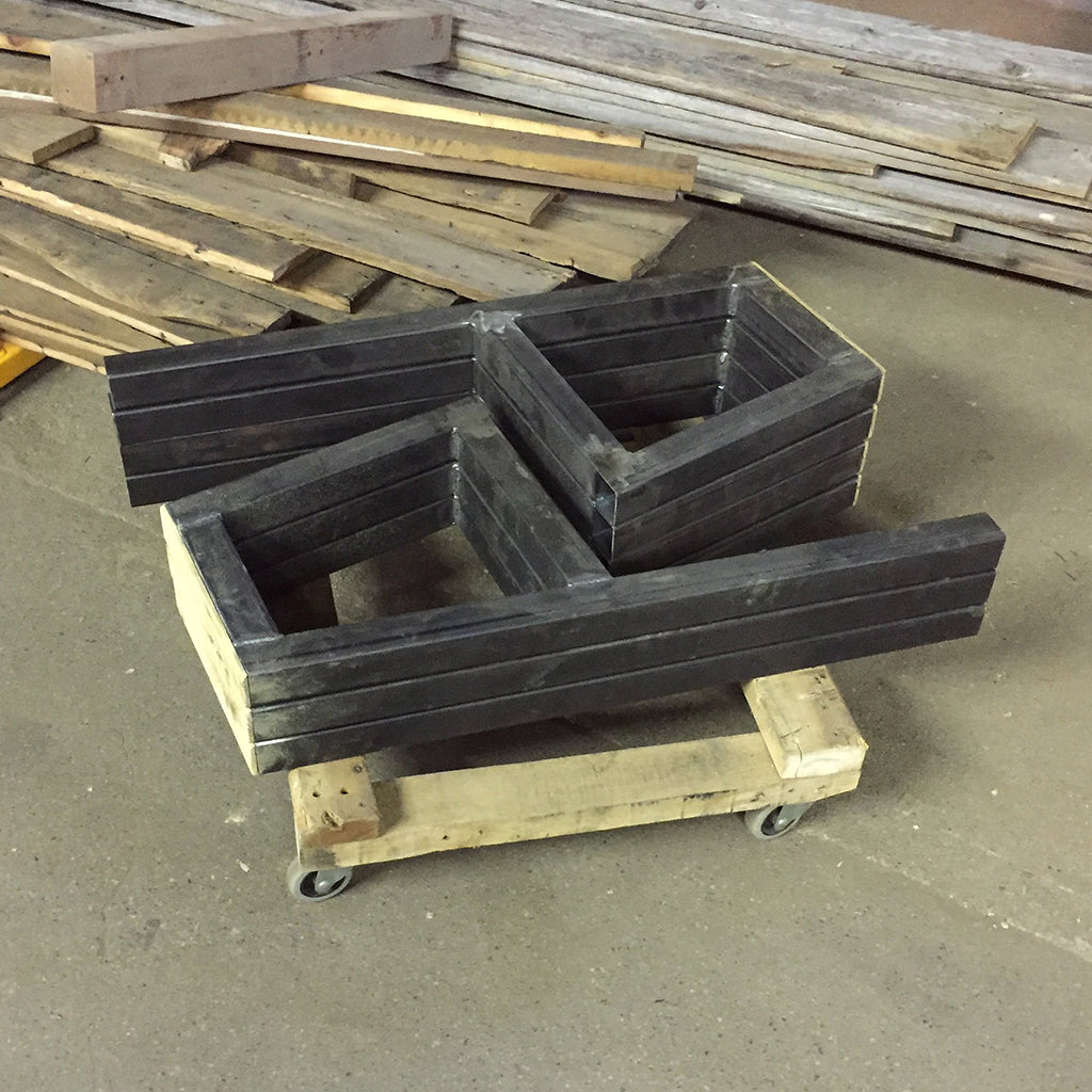Bench Base Industrial Style Bench Base