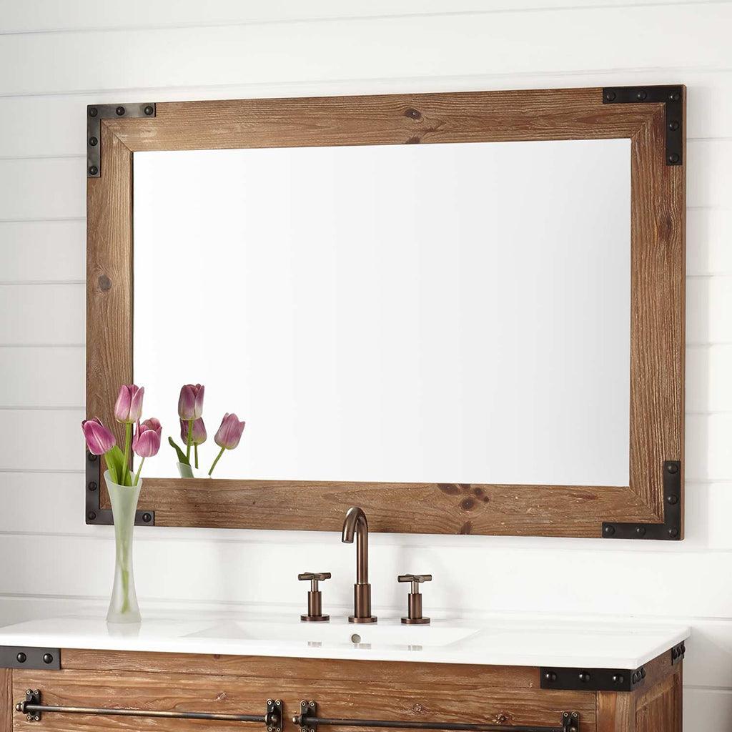 Modern Rustic Wall Mirror