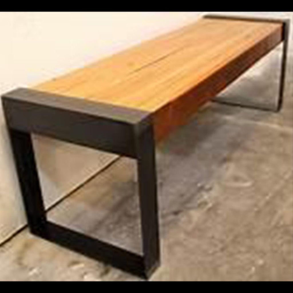 Modern Rustic Bench