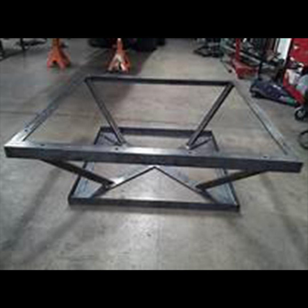 Square Style Steel Table Base