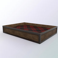 reclaimed wood dog house | Reclaimed Wood | Pet Furniture | Pet Home | Walnut Wood Dog Bed Platform