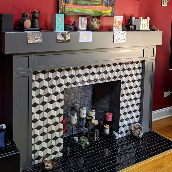 MDF Fireplace Mantel