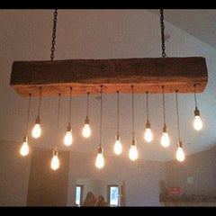 Reclaimed Wood Chandelier