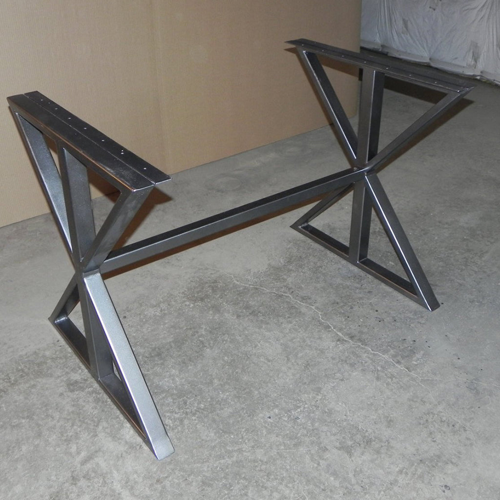 X Style Steel Table Base