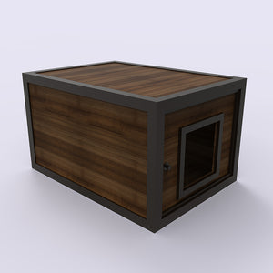 reclaimed wood dog house | Reclaimed Wood Litter Box | Reclaimed Wood | Pet Furniture | Pet Home