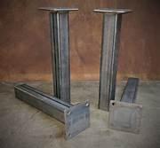 Industrial Style Steel Table Legs