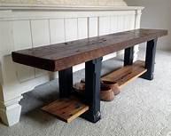 Reclaimed Entryway Bench