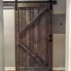 Standard Sized K-Style Barn Door