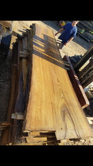 Live Edge Sinker Cypress Slab (Per Bd. Ft.)