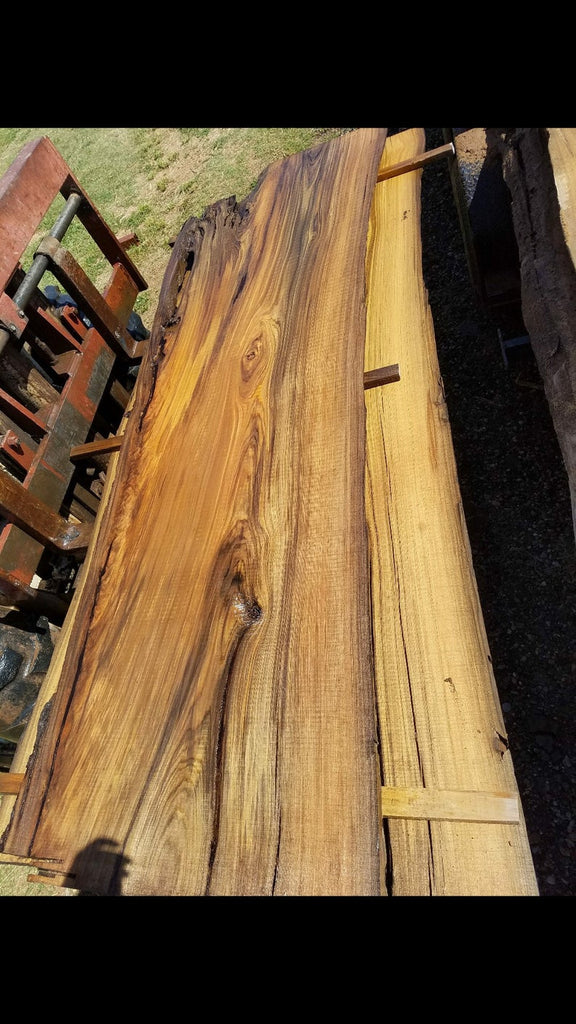 Live Edge Sinker Cypress Slab (Per Bd. Ft.)