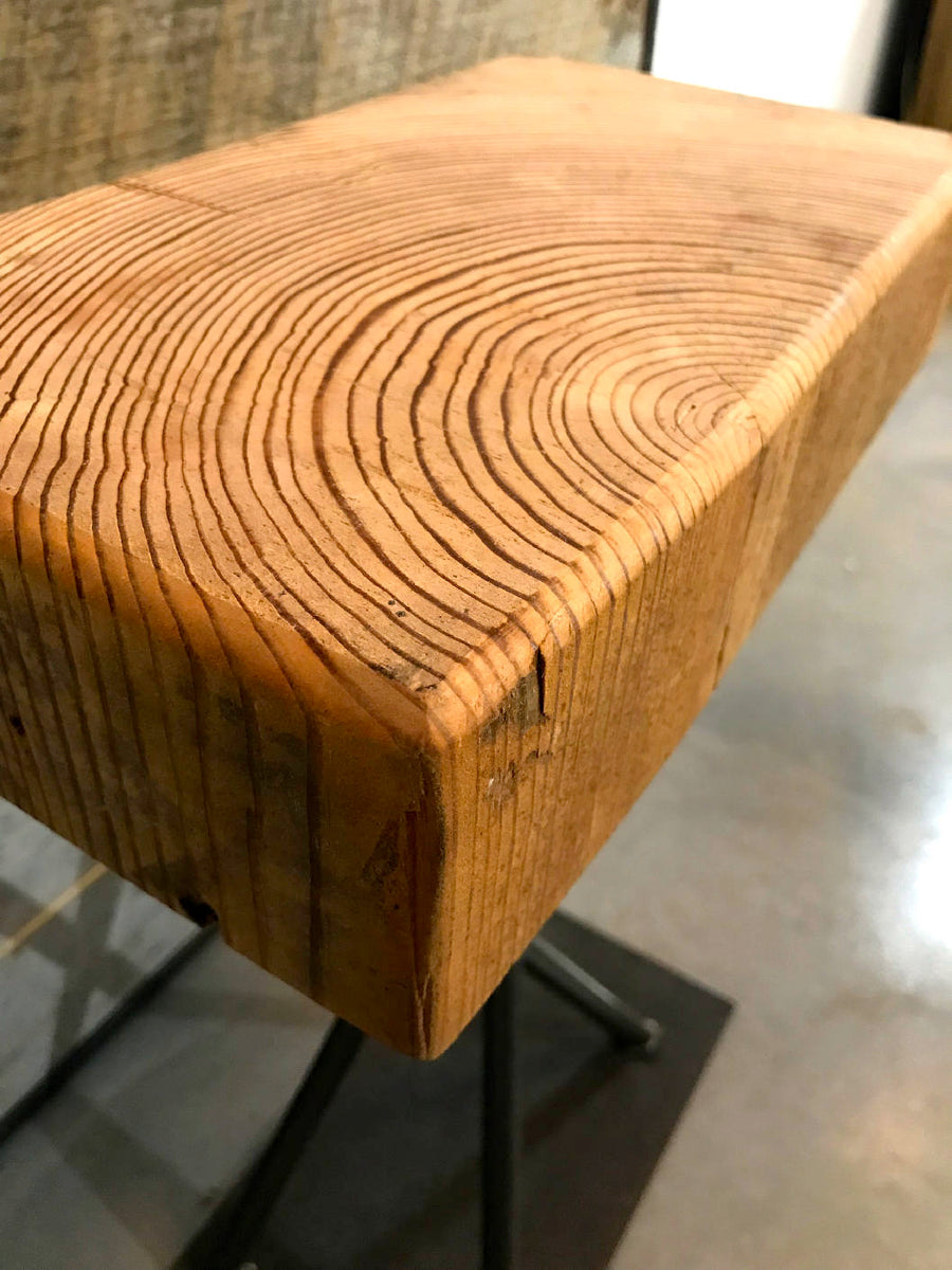 Structural Steel Stool Structural Timber Stool