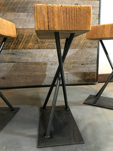 Structural Timber Stool – Chicago Fabrications