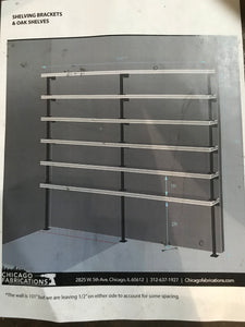 Heavy Duty Stainless Steel Solid Shelf Support Bracket