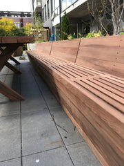 16’ Redwood Indoor/Outdoor Table