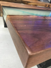 Glow in the Dark Live Edge Coffee Table