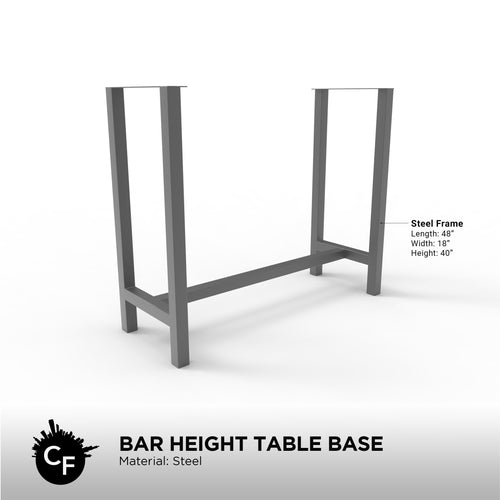 Bar Height Table Base