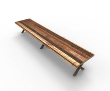 Indoor and Outdoor Solid Wooden Long Table