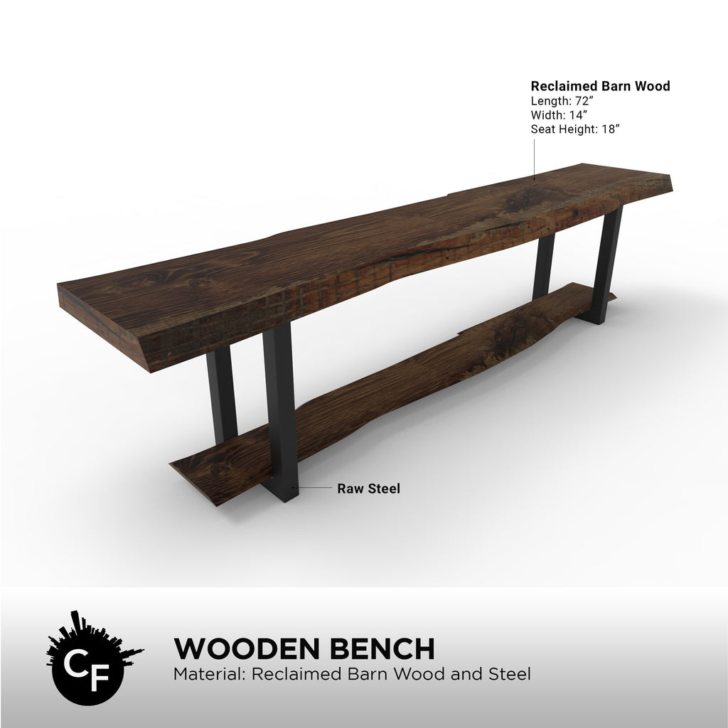 Wooden Bench