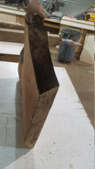 Live Edge Walnut Slab - Great for a serving platter, creating an end table, wall decor, and many more options!