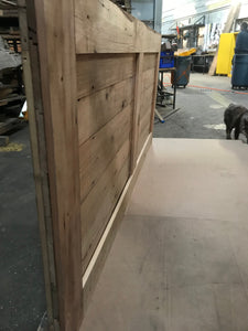 84 Inches long Brown Color Reclaimed Barn Wood Door