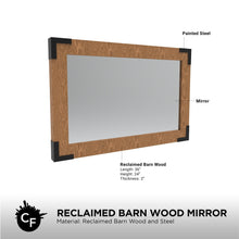 Reclaimed Barn Wood Mirror