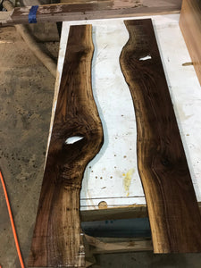Live Edge Walnut for mirrors 48&quot; x 6&quot; x 1/4&quot;
