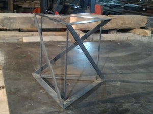 Modern Heavy Duty Table Base – Chicago Fabrications