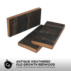 Antique Weathered Old Growth Redwood