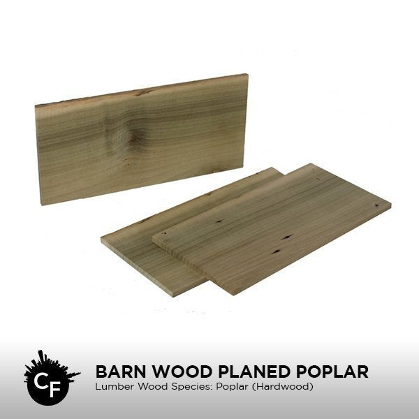 Barn Wood Planed Poplar