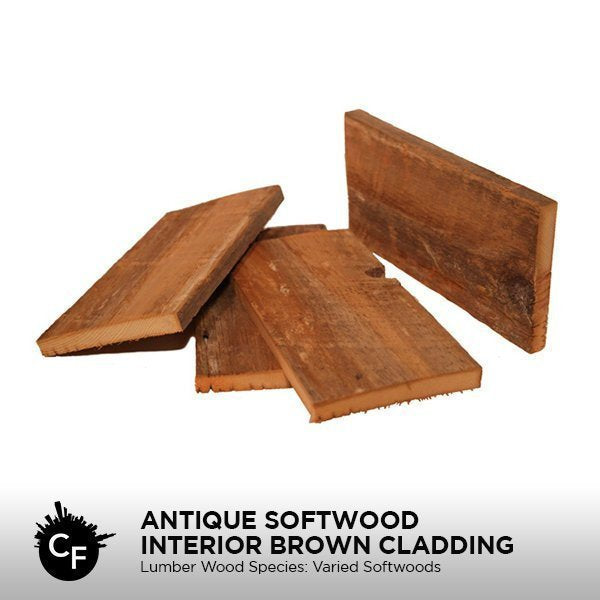 Antique Softwood Interior Brown Cladding