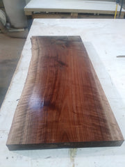 Walnut natural live edge rustic rough slab  lumber wood for Shelf