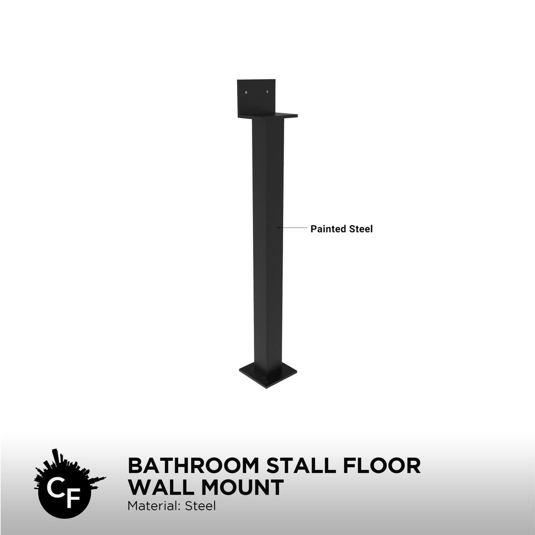 Bathroom Stall Floor Wall Mount