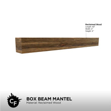 Box Beam Mantel