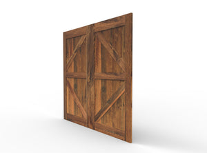 K-Bar Style Barn Door