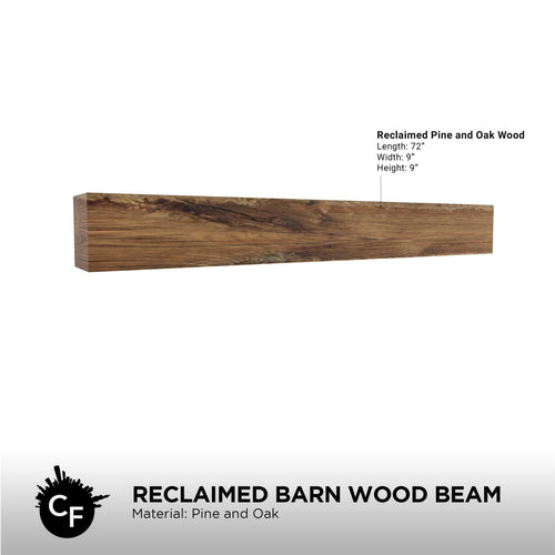 Reclaimed Barn Wood Beam
